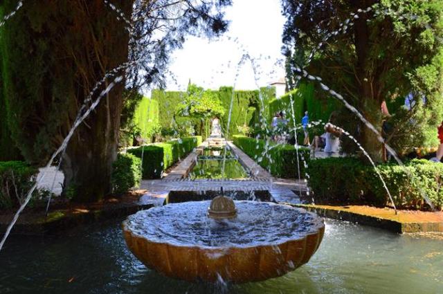 Generalife Brunnen